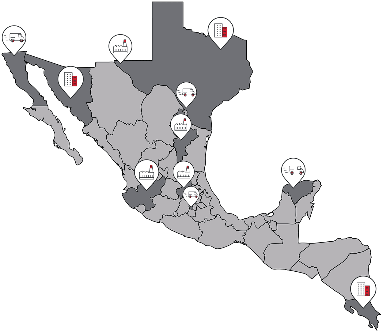mapa mexico